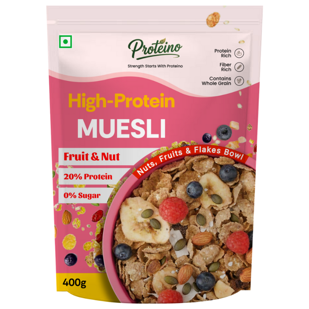 Premium High-Protein Muesli Fruit and Nut