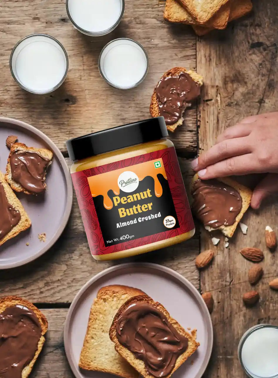 Pro-Nut Butter High Protein Peanut Butter Almond Crushed