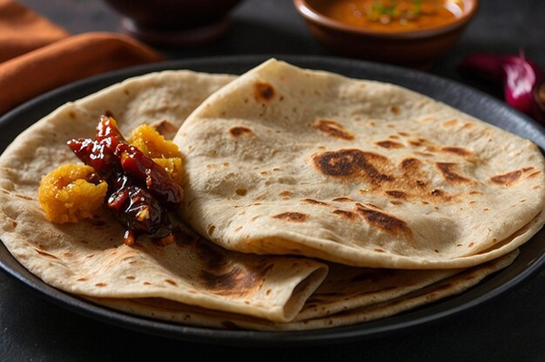 Proteino High Protein Atta Roti and Achar