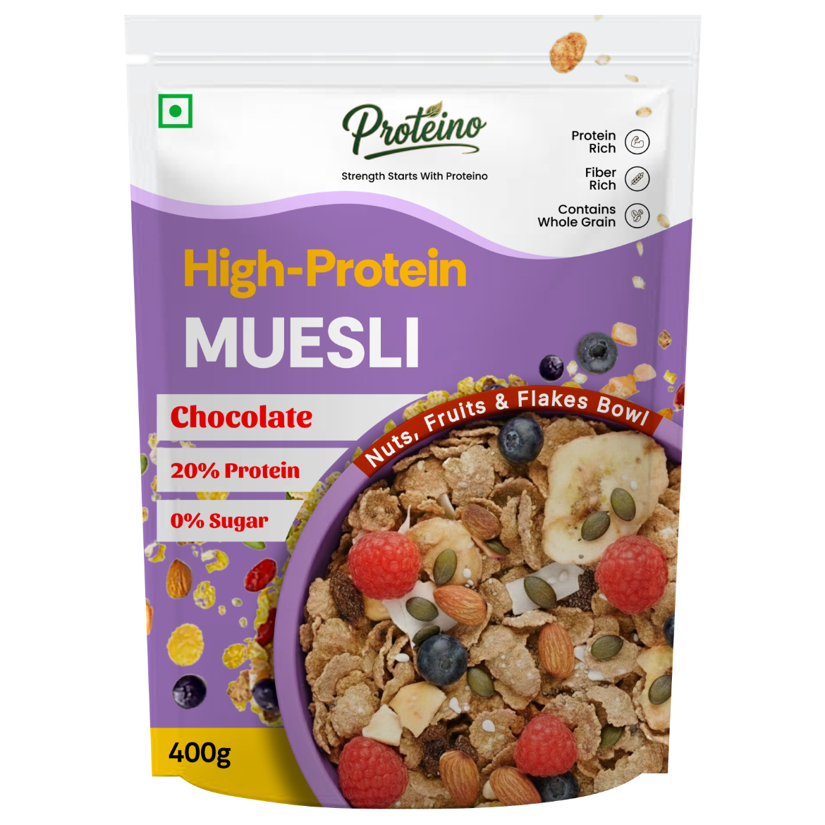 Premium High-Protein Muesli Fruit and Nut